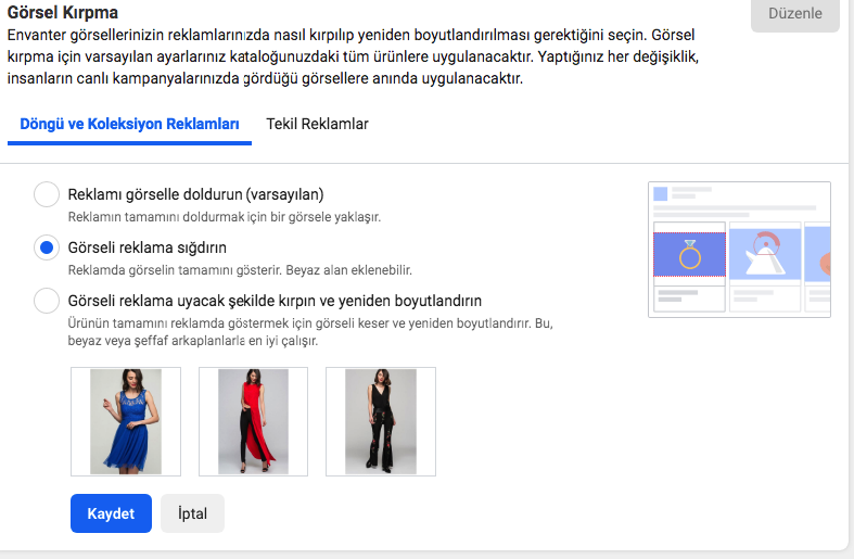 FACEBOOK KATALOG GÖRSEL KIRPMA