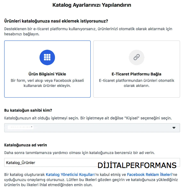 facebook ürün kataloğu - Dijital Pazarlama FACEBOOK ÜRÜN KATALOG OLUŞTURMA
