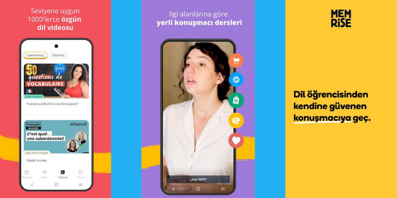 İngilizce Mobil Uygulamalar Memrise
