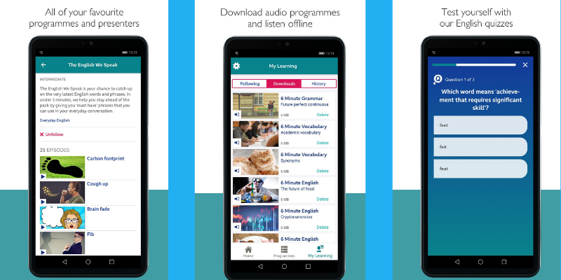 İngilizce Mobil Uygulamalar BBC Learning English