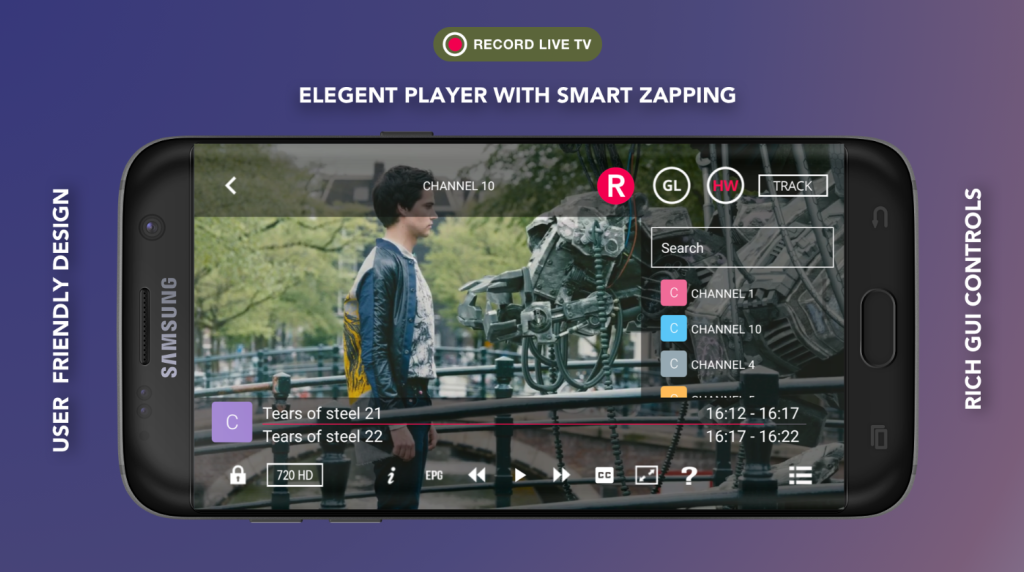 GSE Smart IPTV Android İp tv Uygulaması Ücretsiz
