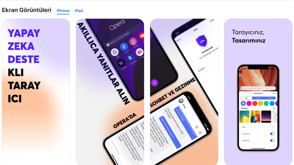 Ücretsiz İphone Vpn - Mobil Ücretsiz İphone Vpn Opera Vpn