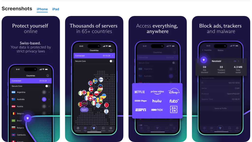 Ücretsiz İphone Vpn - Mobil Ücretsiz İphone Vpn Proton Vpn