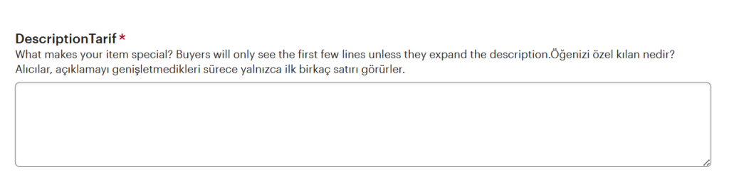 etsy'de dijital ürün nasıl satılır - Dijital Pazarlama Etsy Ürün Description Bölümü Nasıl Doldurulur?