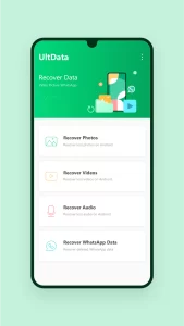 Android Veri Kurtarma Tenorshare UltData