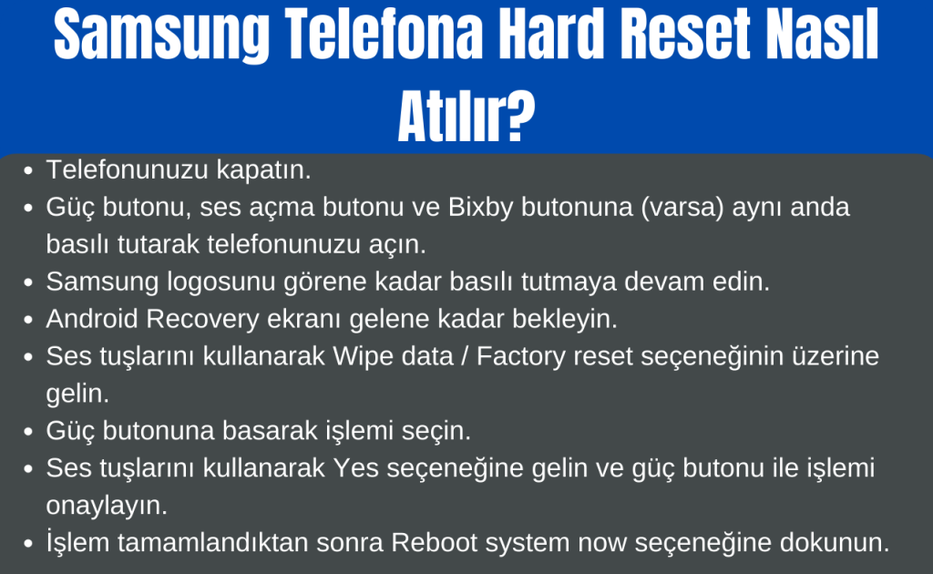 etsy ürün nasıl yüklenir - Pazaryerleri Samsung Telefon Açılmıyor-Hard Reset Nasıl Atılır