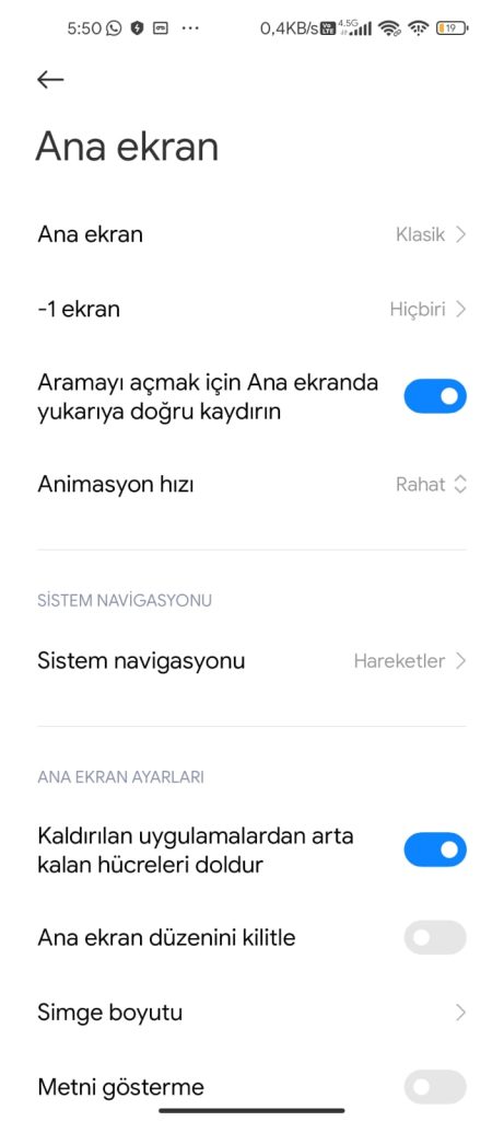 Xiaomi Uygulama kasası kapatma adımları