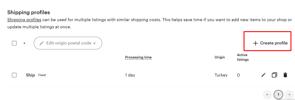 Etsy Kargo Gönderimi - Pazaryerleri Etsy Shipping Profil Ekleme