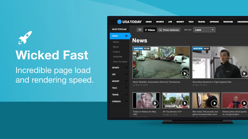 Android Tv Uygulamaları - Android Puffin TV-andorid tv uygulaması
