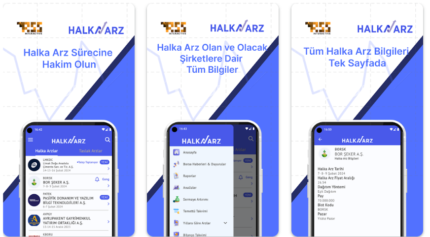 borsada halka arz takvimi