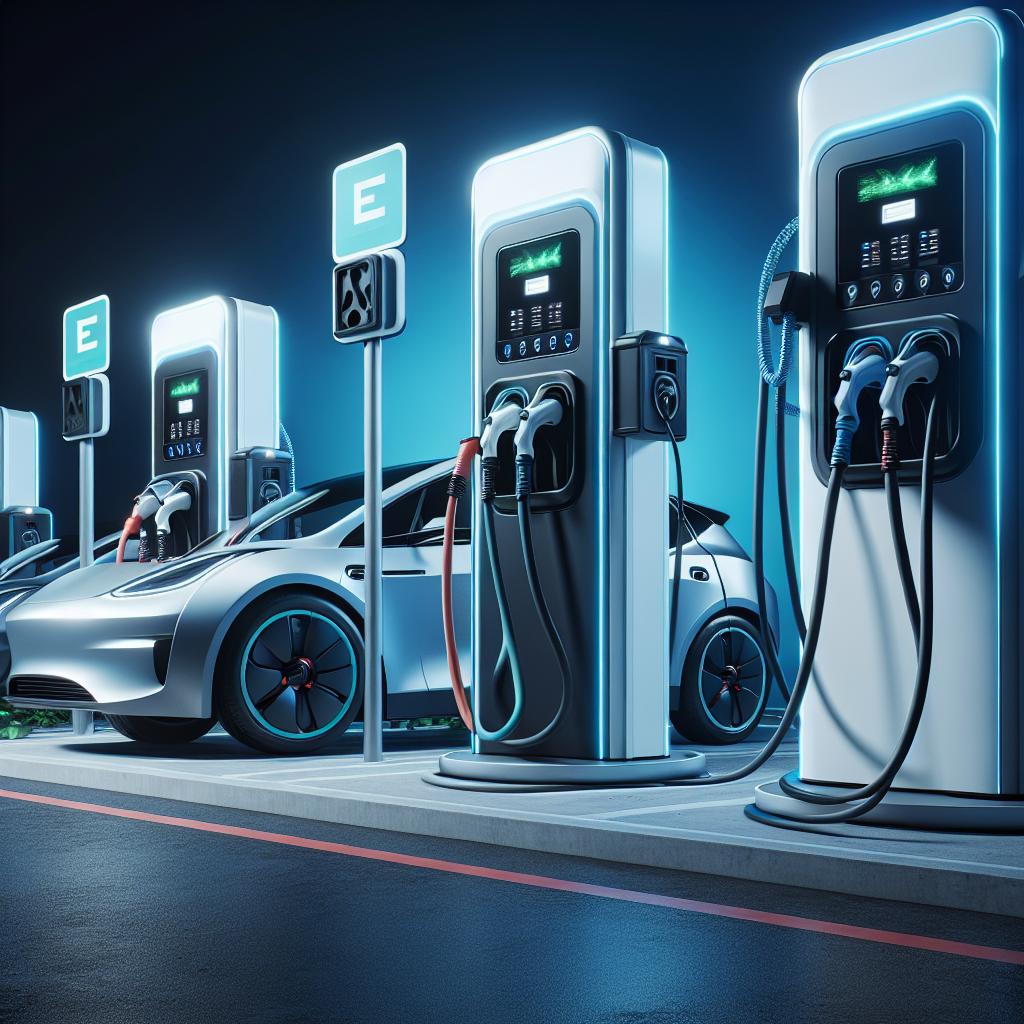 Elektrikli Araba Şarj İstasyonu - Elektrikli Araçlar Farklı Şarj İstasyonu Türleri