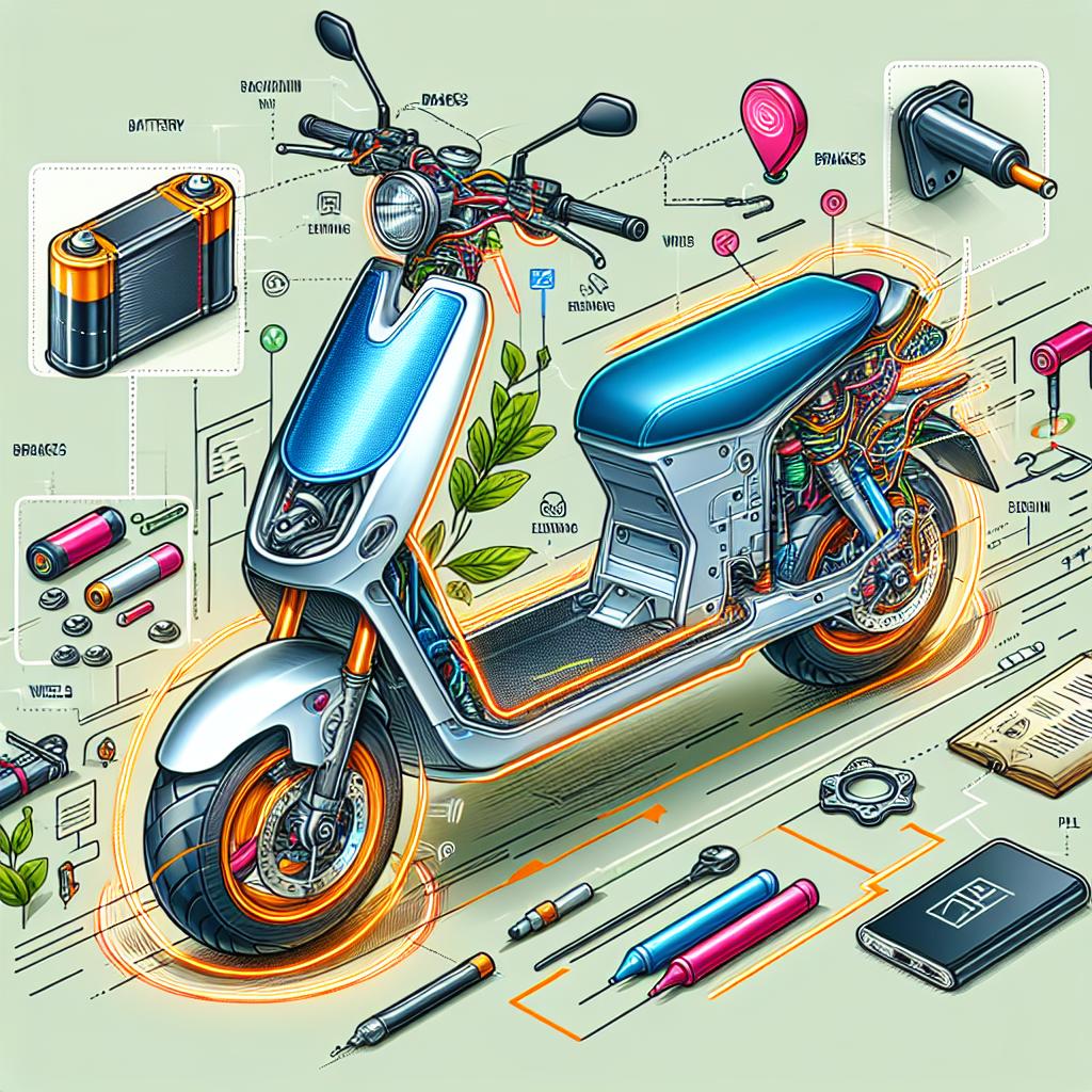 Elektrikli Scooter Bakımı - Elektrikli Araçlar Temel Bakım Gereksinimlerinin Belirlenmesi