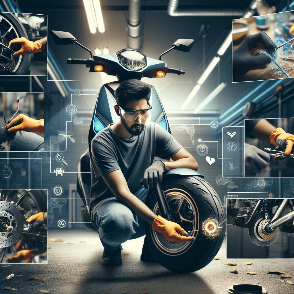 Elektrikli Scooter Bakımı - Elektrikli Araçlar Uzun Ömürlü Kullanım İçin Genel Kontroller