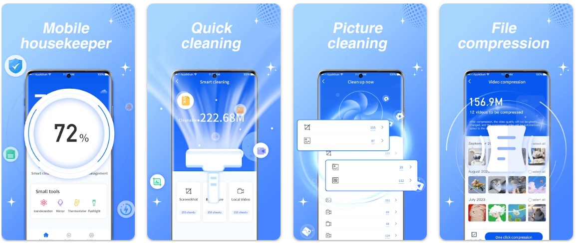 Telefon temizleme Önbellek ve Daha Fazlası