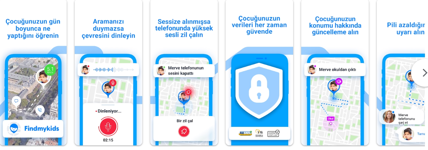 findmykids ile çocuklarınızı takip edin ücretsiz seçeneklerinden faydalanın