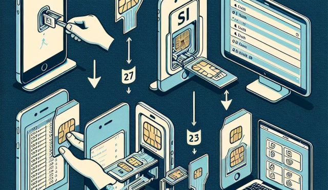 Kişilerin SIM Kartla Uyumluluğunun Sağlanması İphone Kişileri Sime Aktarma