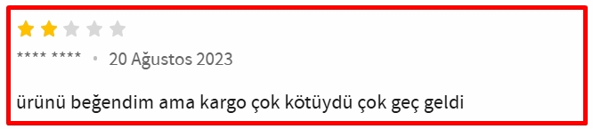 müşteri yorumlarının etkileri
