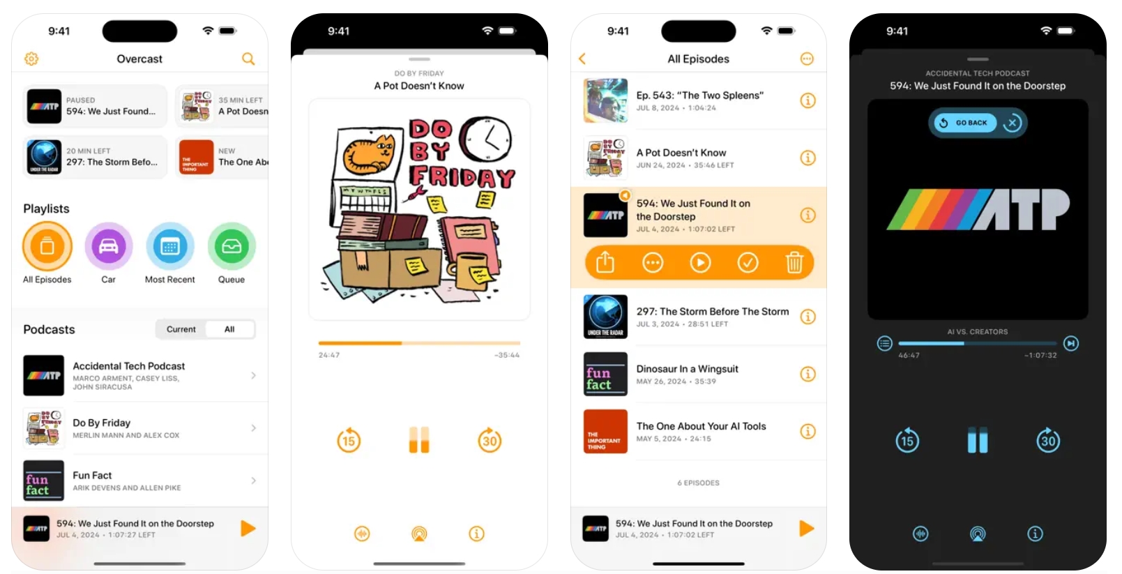 overcast apple için podcast uygulaması