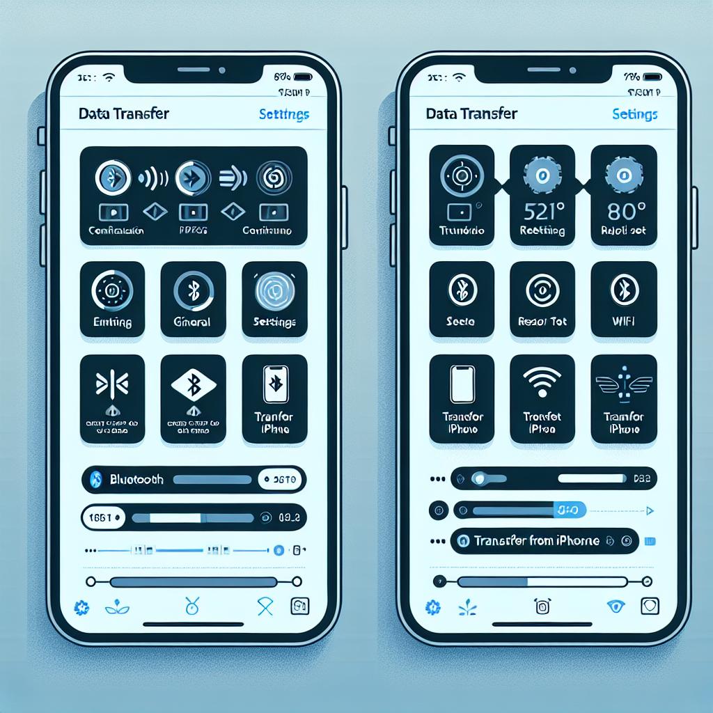 Veri Aktarımı İçin Ayarların Yapılandırılması İphone Kişileri Sime Aktarma