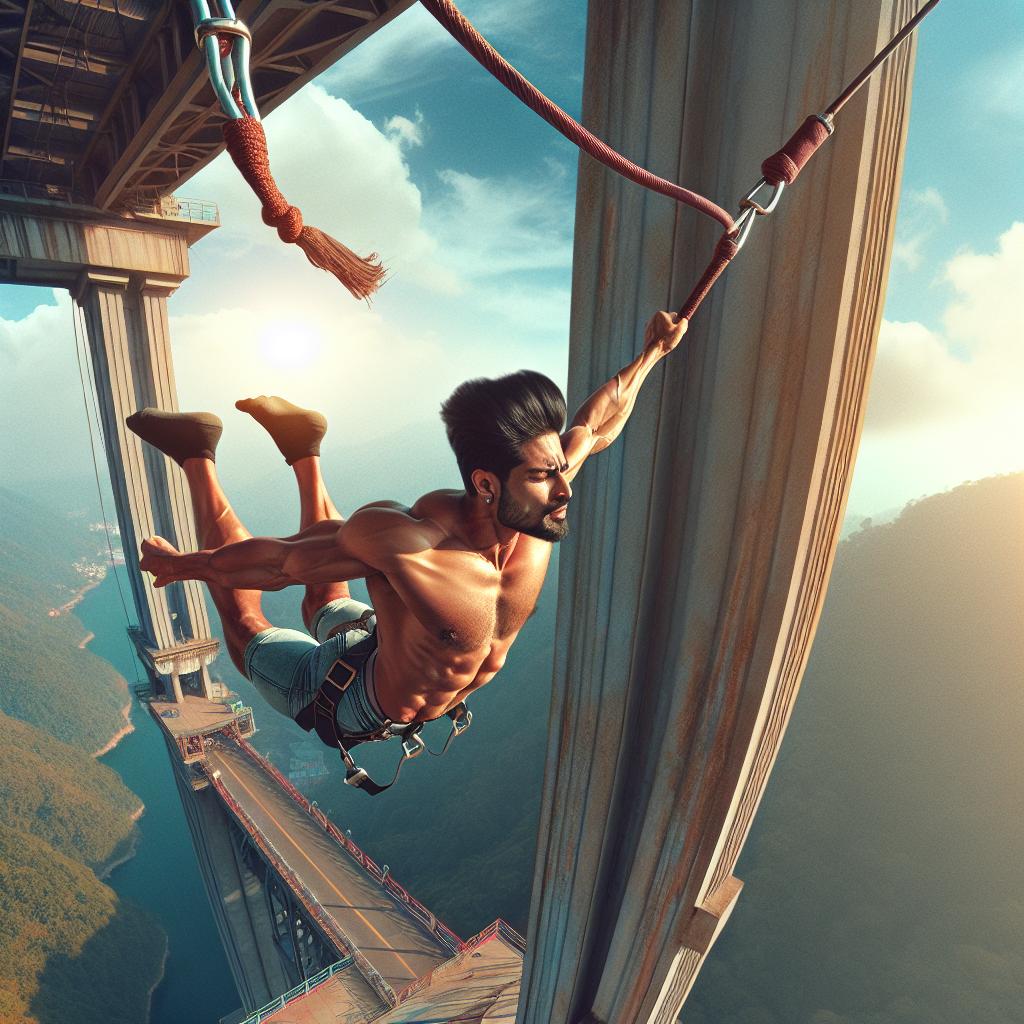 Adrenalin Aktiviteleri Bungee Jumping ile Yüksekten Atlayarak Adrenalin Patlaması Yaşayın