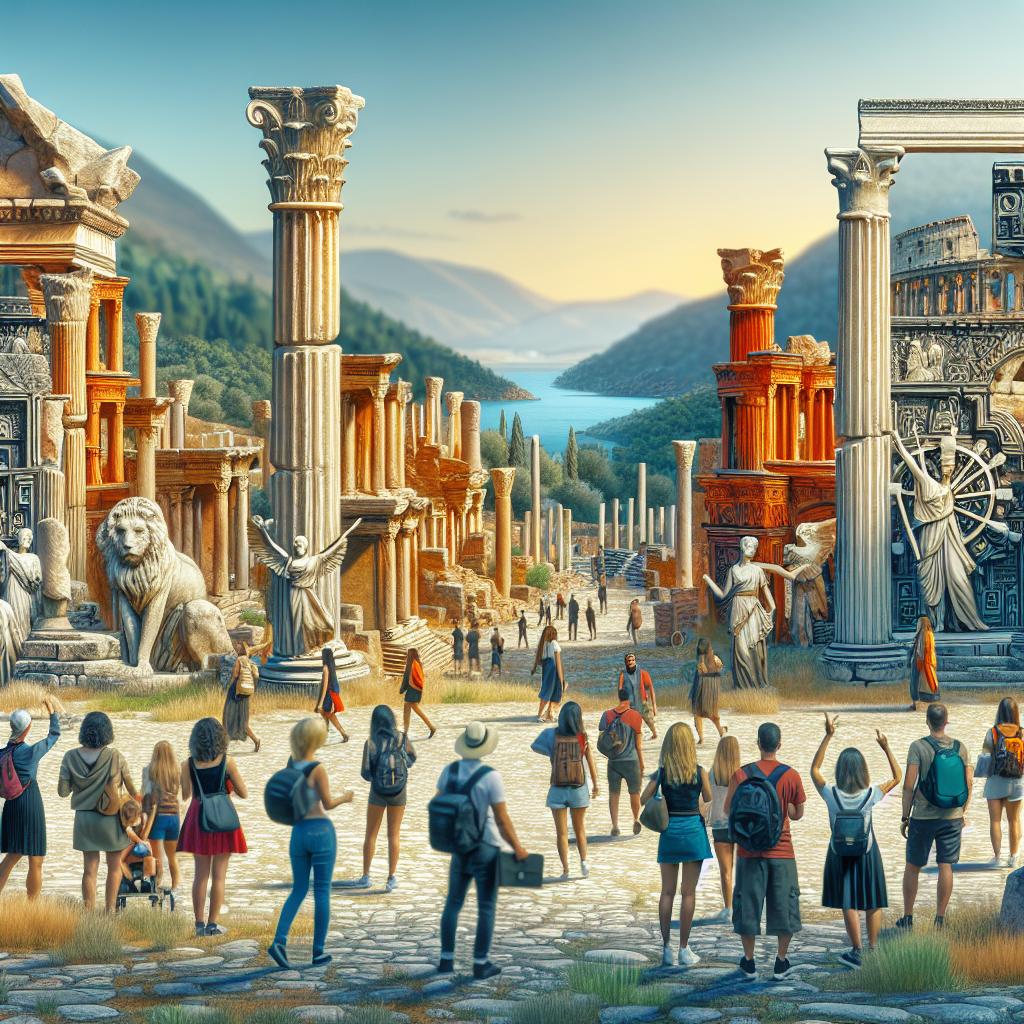 ege bölgesi tatil rotası - Gezi Tarihi Kalıntılar ile Zenginleştirilmiş Gezi Rotaları